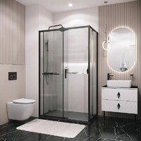 Grossman Style 110x80x195 120.K33.05.1180.21.02 (черный матовый/стекло шиншилла) Image #7