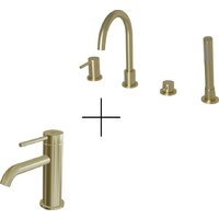 Oliveeka OL-669017+88139017-BG (золотой матовый)