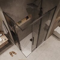 Grossman Galaxy 120x70x195 300.K33.01.1270.21.10 (черный матовый/тонированное стекло) Image #10