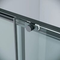 Grossman Style 110x100x195 120.K33.05.1110.21.00 (черный матовый/стекло прозрачное) Image #6