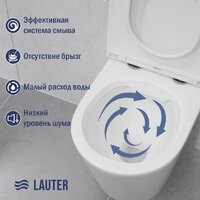 Lauter Longer 2110822 с кнопкой 219701HD (узкая, хром) Image #5