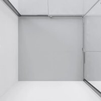 Niagara NG-6624-34 100x100x195 (хром/прозрачное стекло) Image #6