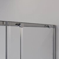 Niagara NG-6624-34 100x100x195 (хром/прозрачное стекло) Image #7