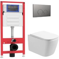 Oliveeka OL-MQ-003 + OL-1216 + OL-R22-BGM (матовый оружейный металл)