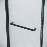 Grossman Style 110x90x195 120.K33.05.1190.21.02 (черный матовый/стекло шиншилла) Image #2