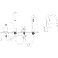 Oliveeka OL-669017+88139017-BGM (матовый оружейный металл) Image #10
