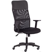 TetChair Practic Plt кожзам/ткань (черный)
