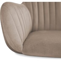 Sheffilton SHT-ST38-1/S128 (латте/хром/белый муар) Image #4