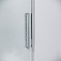 Grossman Cosmo 110x90x195 120.K33.02.1190.10.02 (хром/стекло шиншилла) Image #2