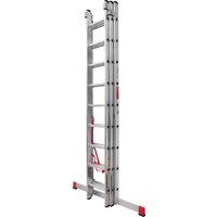 Новая высота NV 323 трёхсекционная профессиональная 3x9 ступеней Image #6
