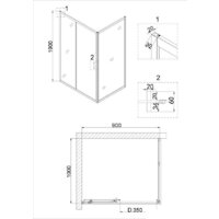Niagara NG-82-9AB-A100B 90x100 Image #5