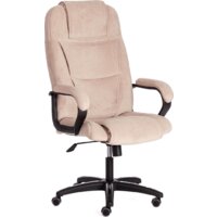TetChair Bergamo (флок, хром/бежевый)