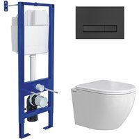 Berges Wasserhaus Okus Rimless 043393 (с сиденьем)