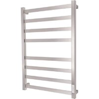 Маргроид Вид 81/10 СНШ профильный (перекладины 30x10, 4+4) 80/50 Сатиновый хром, скрытого монтажа, таймер справа