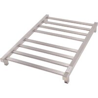 Маргроид Вид 81/10 СНШ профильный (перекладины 30x10, 4+4) 80/50 Сатиновый хром, скрытого монтажа, таймер справа Image #3