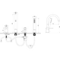 Oliveeka OL-669017+88869017-BGM (матовый оружейный металл) Image #9