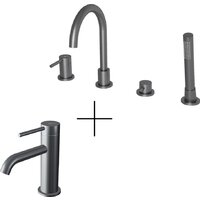 Oliveeka OL-669017+88869017-BGM (матовый оружейный металл)