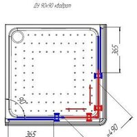 Radomir 90 1-03-1-0-0-1180 (прозрачное стекло) Image #3