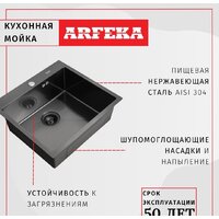 ARFEKA AF 650*505 L Black PVD Nano Image #8