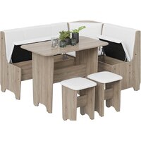 Трия Техас исп. 1 (дуб сонома трюфель/экокожа белый) Image #3