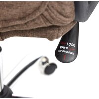 TetChair Bergamo ткань (хром/коричневый 3M7-147) Image #13