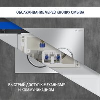 Lauter Longer 2110822 с кнопкой 219701E (круглая, хром) Image #13