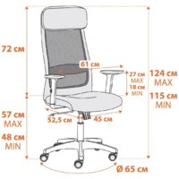 TetChair Profit Plt 29/TW-12 (флок/ткань, серый) Image #14