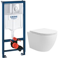 Lauter Vortex 2110830 + GROHE Rapid SL 38721001 с кнопкой (овальная, хром) Image #1