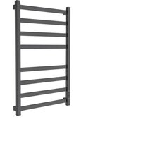 Маргроид Ferrum Вид 81/10 СНШ профильный (перекладины 30x10, 4+4) 80/50 Черный матовый, скрытого монтажа, таймер справа