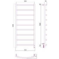 Сунержа Галант 4.0 1200х500 МЭМ правый 30-0831-1250 Image #4