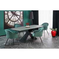 Halmar Silvestro 180 (темно-серый/черный)