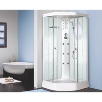 Niagara NG-306-01 90x90x220 (мозаика стекло)