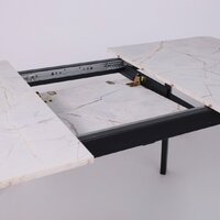 Lepremo AV 1209/1 МДФ раздвижной 1200-1600x800 (Азул Оникс/черный) Image #13