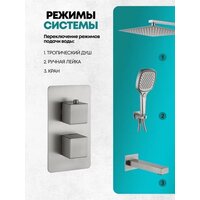 Grocenberg GB5050 с термостатом (никель) Image #5