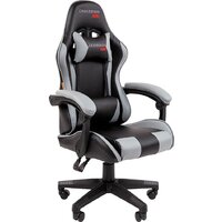 CHAIRMAN Game CH29 (экокожа черный/серый)