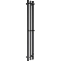 Маргроид Ferrum Inaro СНШ Профильный 150x6x12 6 крючков, Черный матовый, скрытого монтажа, таймер справа