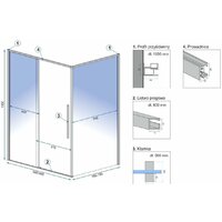 Rea Solar 100x80 (золото/прозрачное стекло) Image #8