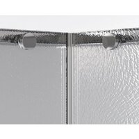 Niagara NG-3623-34 90x90x195 (хром/шиншилла стекло) Image #7