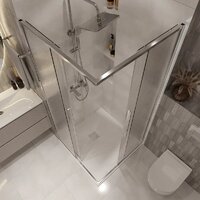 Niagara NG-3623-34 90x90x195 (хром/шиншилла стекло) Image #4