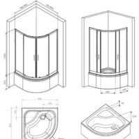 AM.PM Gem Deep 90x90 W90G-401A090BT Image #12