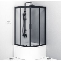 AM.PM Gem Deep 90x90 W90G-401A090BT Image #11