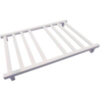 Маргроид Ferrum Вид 81/10 СНШ профильный (перекладины 30x10, 4+4) 80/50 Белый матовый, скрытого монтажа, таймер справа Image #3