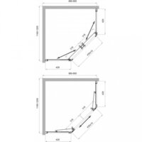 BelBagno UNO-195-PH-2-120/90-C-Cr Image #2