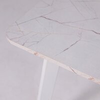 Lepremo AV 1209/1 МДФ раздвижной 1200-1600x800 (Азул Оникс/белый) Image #12