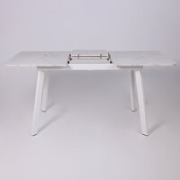 Lepremo AV 1209/1 МДФ раздвижной 1200-1600x800 (Азул Оникс/белый) Image #18