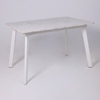 Lepremo AV 1209/1 МДФ раздвижной 1200-1600x800 (Азул Оникс/белый) Image #6