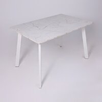 Lepremo AV 1209/1 МДФ раздвижной 1200-1600x800 (Азул Оникс/белый) Image #7