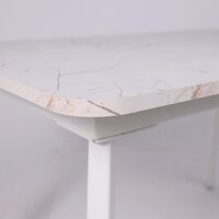 Lepremo AV 1209/1 МДФ раздвижной 1200-1600x800 (Азул Оникс/белый) Image #11