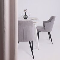 Lepremo AV 1209/1 МДФ раздвижной 1200-1600x800 (Азул Оникс/белый) Image #3