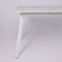 Lepremo AV 1209/1 МДФ раздвижной 1200-1600x800 (Азул Оникс/белый) Image #9